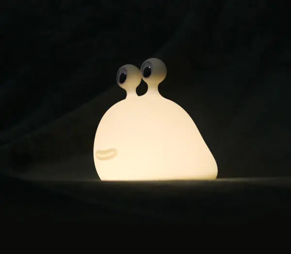 Najlepsze Lampy dla Dzieci: Urocze i Funkcjonalne Oświetlenie 15 Silikonowa Lampka Ślimak