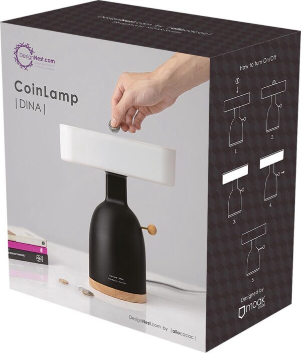dina coin lamp
