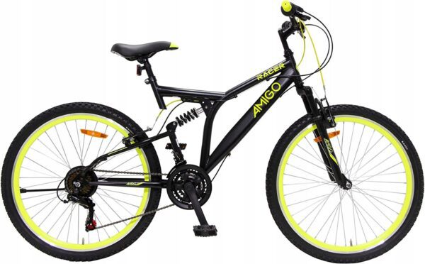 ROWER MTB AMIGO RACER 26 SHIMANO 2x AMORTYZATOR 2