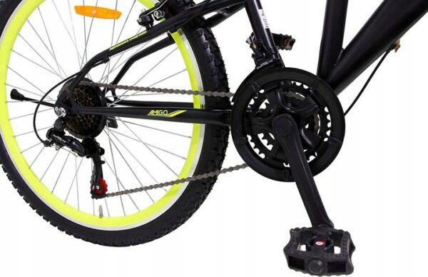 ROWER MTB AMIGO RACER 26 SHIMANO 2x AMORTYZATOR Marka Amigo